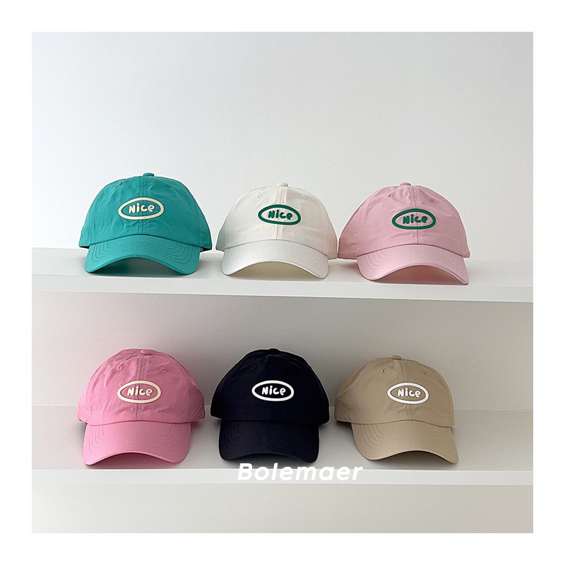 夏用野球帽 速乾 ベビーダック ピークキャップ 文字刺繍 男 - Embroidery Workshop のレビューと価格