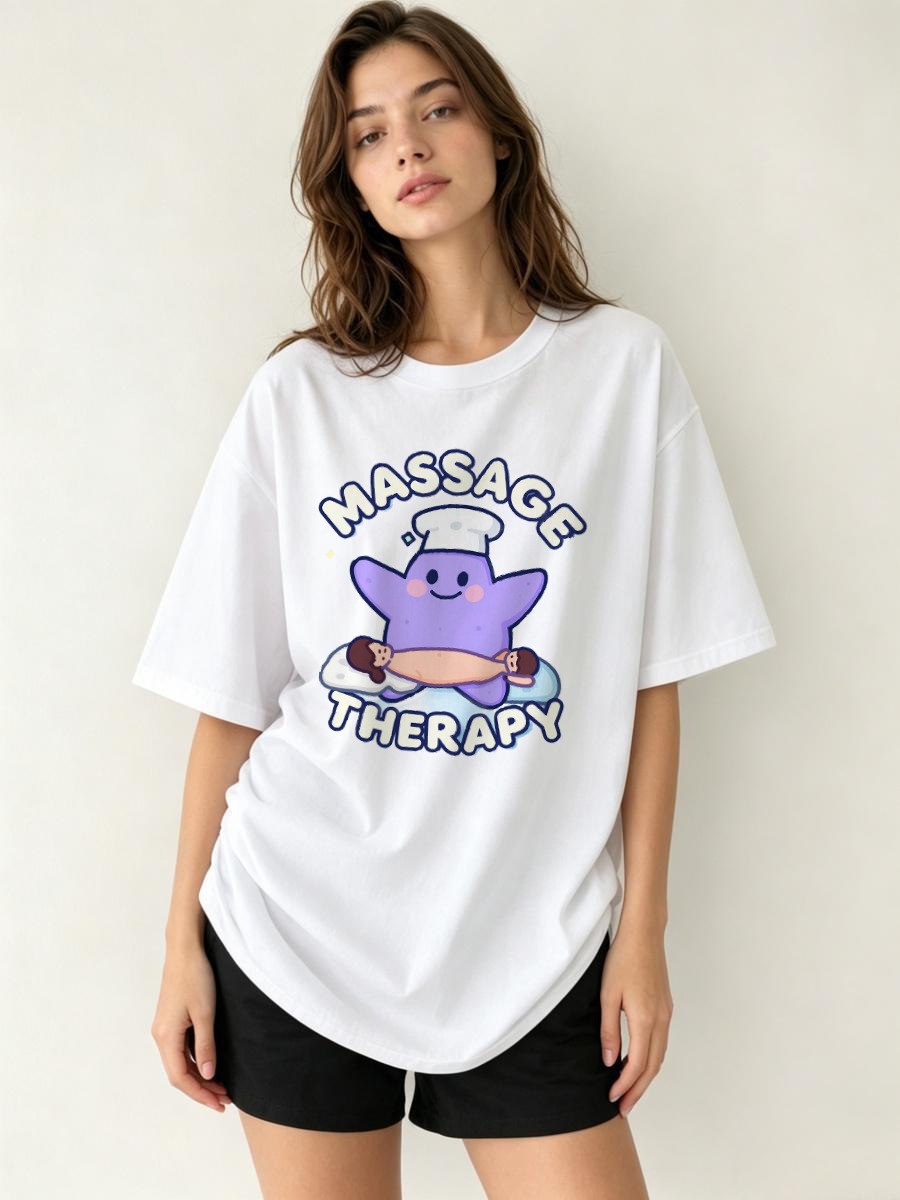 Tシャツ 女性用 優しい吸湿発散性 日常着 速乾性 リラック - Embroidery Moisturizer のレビューと価格