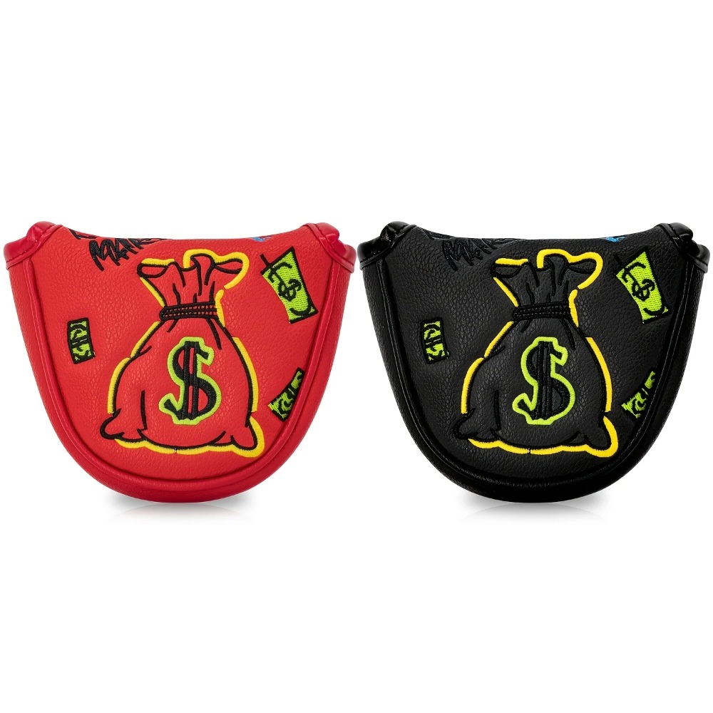 ゴルフパターカバー |   半円形PUクラブヘッドカバー、プ - Embroidery Gift Ideas のレビューと価格