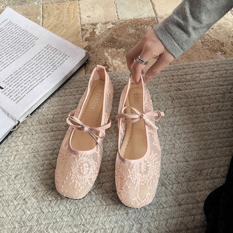 レディース ジェントル バレエシューズ 2026年新作 ホロ - Embroidery Canvas のレビューと価格