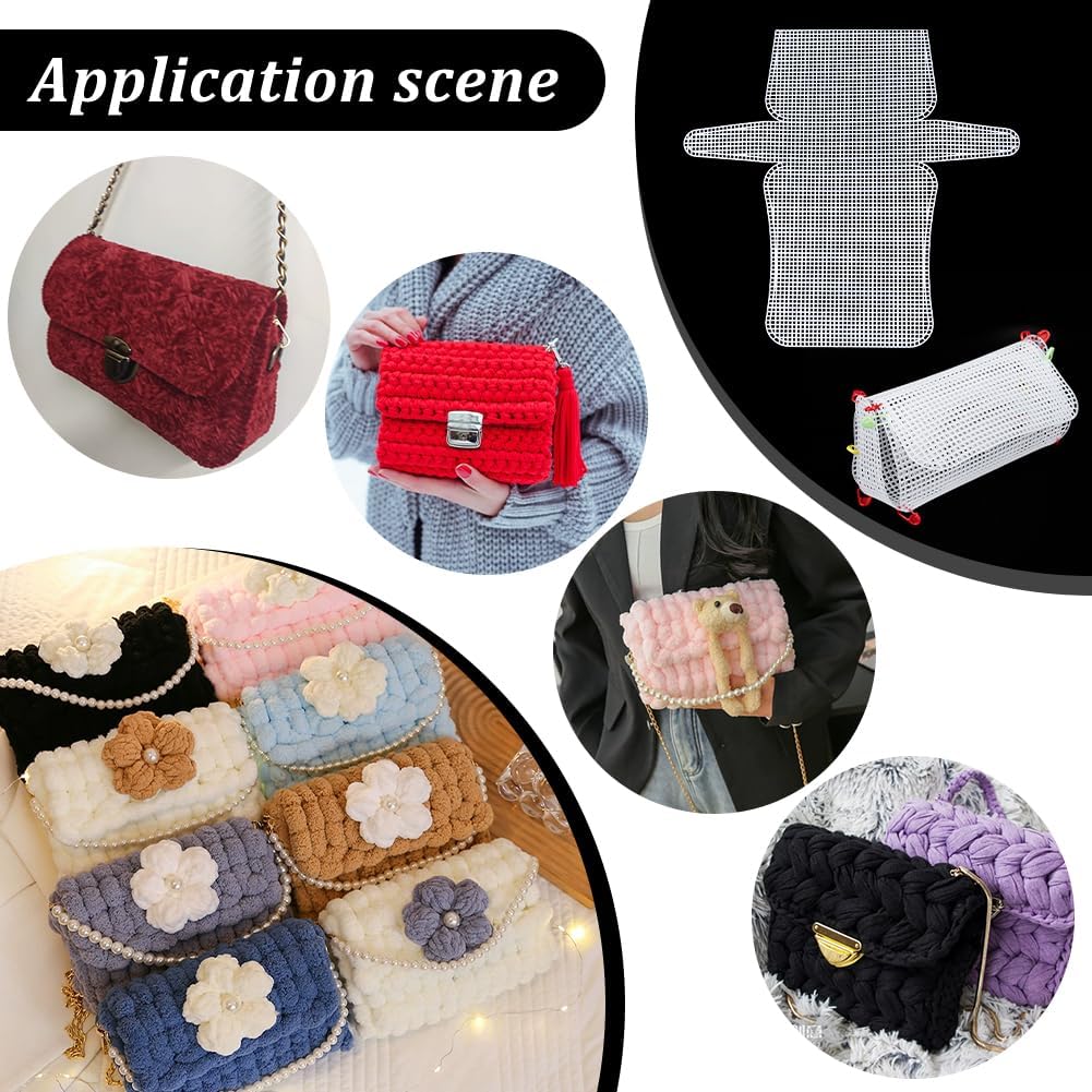 1-4枚のプラスチックメッシュキャンバスシート、刺繍用、透明 - Embroidery Underlay のレビューと価格