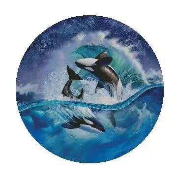 美しい縫製クジラキット 18CT 16CT 14CT 未印刷 - Embroidery Whale のレビューと価格
