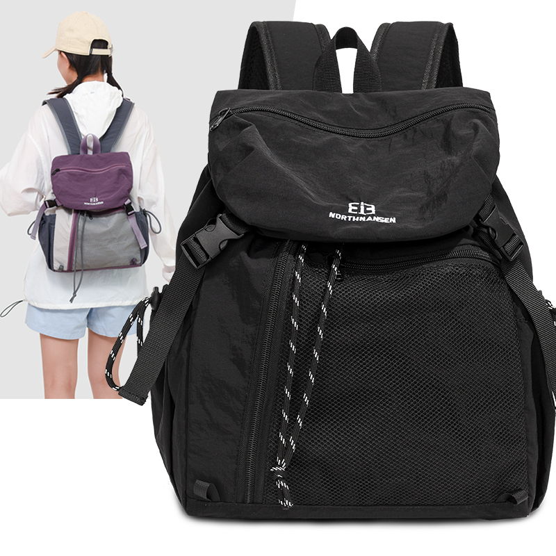 ファッション通勤バックパック女性防水ナイロンデイパック女性大 - Embroidery Underlay のレビューと価格