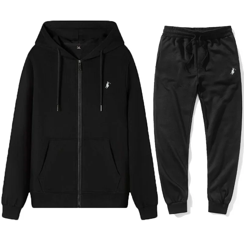 2026年メンズクラシックフーディスポーツパンツセット秋冬暖 - Embroidery Style のレビューと価格