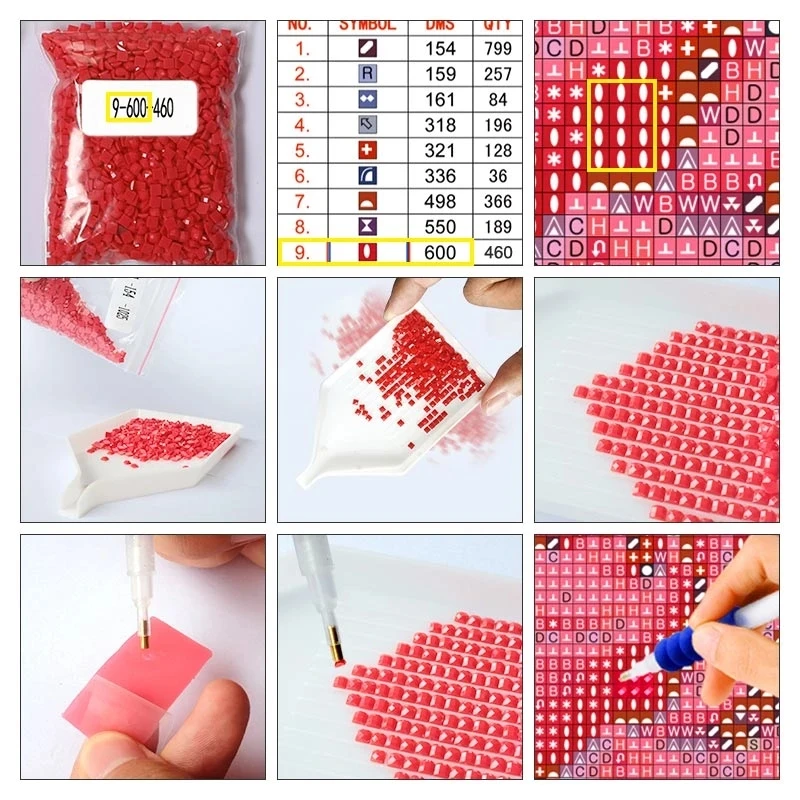 日本の猫アニメアートパターンフルドリルダイヤモンド塗装漫画ジ - Embroidery Roll Pattern のレビューと価格