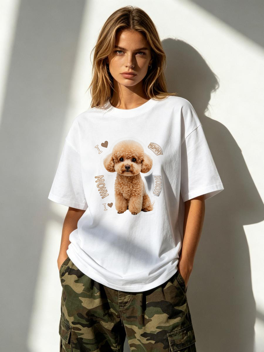 Tシャツ アニマルプリント リラックスフィット 規格準拠 毎 - Embroidery Moisturizer のレビューと価格