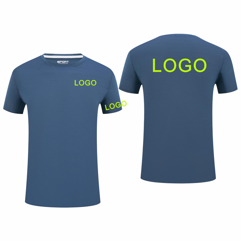 ロゴカスタマイズされたラウンドネック半袖 Tシャツ速乾性スポ - Embroidery Logo のレビューと価格