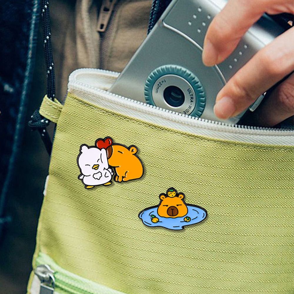 学校の装飾、合金バッジピン、創造的な水のイルカ、かわいい動物 - Embroidery Whale のレビューと価格