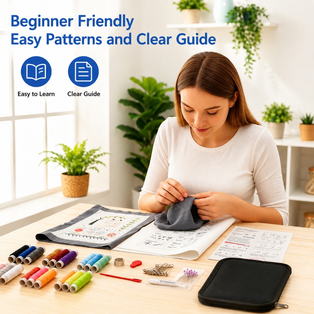 刺繍ステッチ練習帳 DIY 縫製針仕事ガイドブック 初心者向 - Embroidery Workshop のレビューと価格