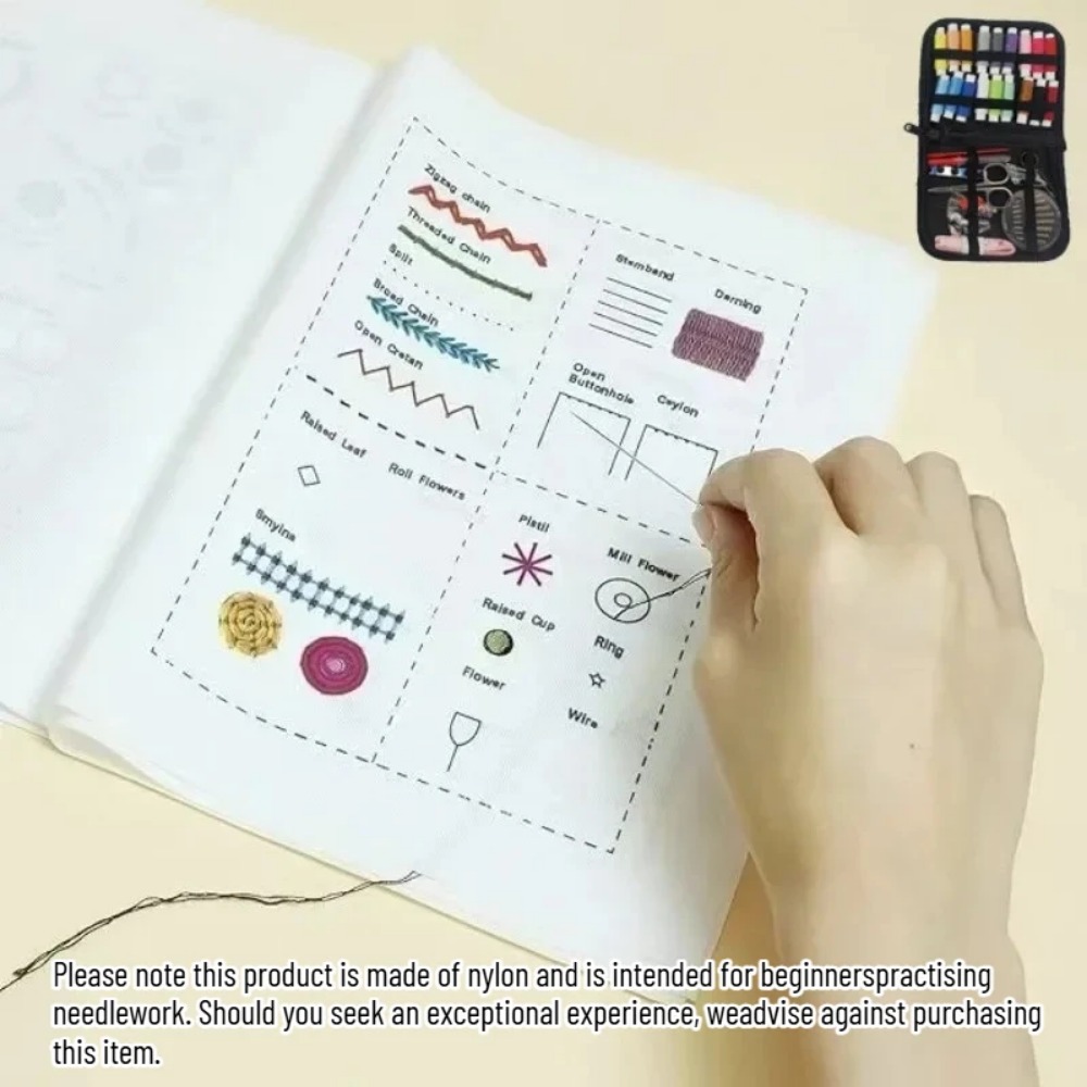 刺繍ステッチ練習帳 DIY 縫製針仕事ガイドブック 初心者向 - Embroidery Workshop のレビューと価格