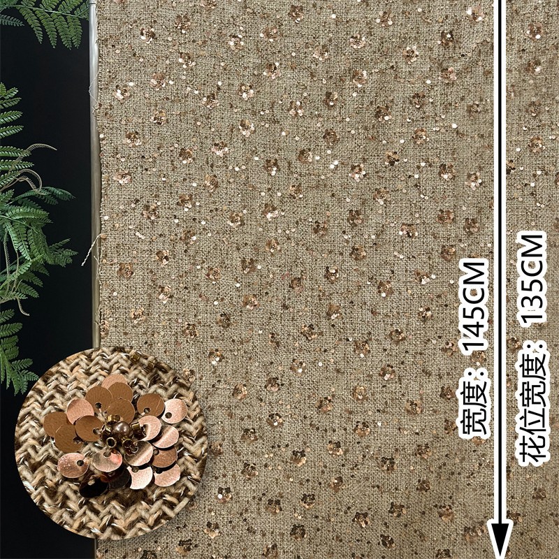 1ヤードの重工業用スパンコール刺繍生地、ドレス、バッグ、スー - Embroidery Bag のレビューと価格