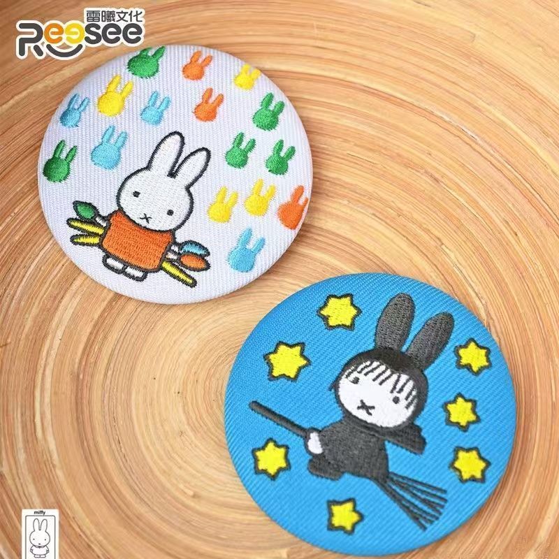 Reesee ミッフィー刺繍ボトルキャップバッジ ブラインド - Embroidery Gift Ideas のレビューと価格